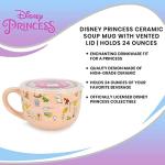 Disney Princess Soup Mug with Vented Lid
