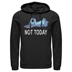 Disney Lilo & Stitch Not Today Hoodie - Black