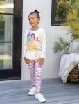 Disney Princess Belle Toddler Outfit with Leggings