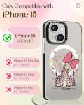 Funny Castle iPhone 15 Case for Women and Girls