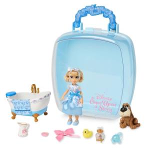 Cinderella Once Upon a Story Mini Doll Playset