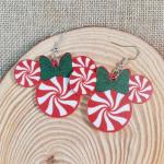 Disney Mouse Ear Drop Dangle Earrings