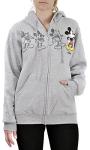 Mickey Mouse Classic Animation Zip Hoodie for Women