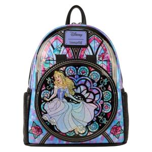 Sleeping Beauty Stained Glass Mini Backpack by Loungefly