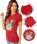 Merry and Bright Disney Castle Christmas Tee