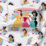 Disney Princess Twin Sheet Set - 3 Piece Bedding