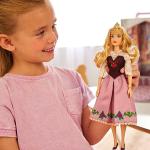 Disney Princess Aurora Doll with Dress & Coloring Book