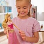 Disney Princess Aurora Doll with Dress & Coloring Book