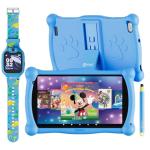 Disney Kids Tablet and Smart Watch Bundle - Blue