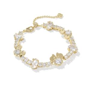 Kendra Scott x Disney Gold Mickey & Minnie Bracelet