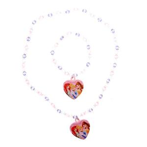 Disney Princess Necklace and Bracelet Set