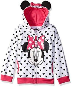 Minnie Mouse Hoodie with Bow for Girls