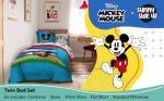 Disney Mickey Mouse Twin Comforter Set - 5 Pieces