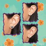 Disney Stitch Gold-Tone Stud Earrings 3-Pack