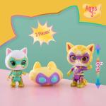 Disney Junior SuperKitties Bitsy and Sparks Figure Set