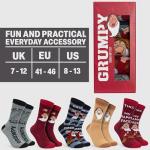 Disney Grumpy Men's 5-Pack Socks Gift Set