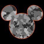 Mickey Mouse Camo Hoodie for Boys - Large