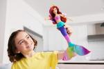 Ariel Swimming Mermaid Doll with Color-Change Features