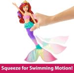 Ariel Swimming Mermaid Doll with Color-Change Features