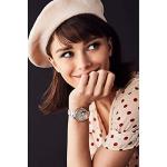 Mickey Mouse Crystal Watch for Ladies - Gold Tone