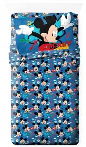 Mickey Mouse 3-Piece Twin Sheet Set for Kids