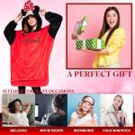 Disney Stitch Adult Blanket Hoodie - Cozy & Fun