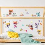 Disney Junior SuperKitties Peel and Stick Decals