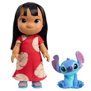 Disney Lilo & Stitch Poseable Lilo Doll and Stitch