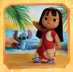 Disney Lilo & Stitch Poseable Lilo Doll and Stitch