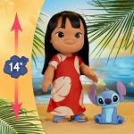 Disney Lilo & Stitch Poseable Lilo Doll and Stitch