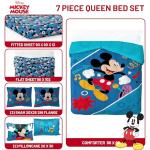 Mickey Mouse Kids Comforter Set with Sheets