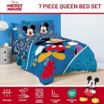 Mickey Mouse Kids Comforter Set with Sheets
