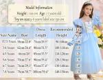 Cinderella Costume Dress for Kids Ages 3-4
