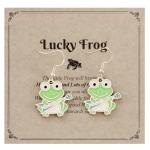 Cute Froggie Earrings for Disney Fans
