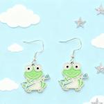 Cute Froggie Earrings for Disney Fans