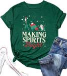Disney Women's Christmas Spirit Shirt for Parties