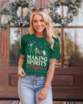Disney Women's Christmas Spirit Shirt for Parties