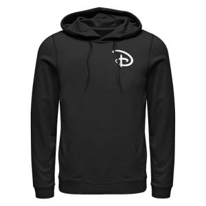 Men's Disney Pocket Hoodie - Black - 2XL