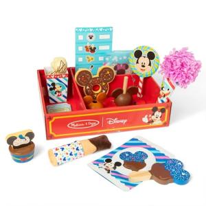Disney Mickey & Minnie Wooden Snacks Play Food Set