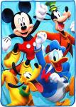 Disney Mickey Mouse Clubhouse Super Plush Throw Blanket