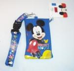 Mickey & Minnie Cars ID Keychain Wallet Collection