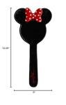 Minnie Mouse Black Ceramic Spoon Rest, 10 Inches