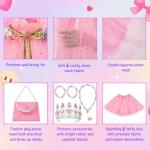 Meland Princess Dress-Up Set for Girls
