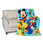 Disney Mickey Mouse Clubhouse Super Plush Throw Blanket