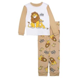 Disney Simba Mufasa Boys Holiday Pajama Set