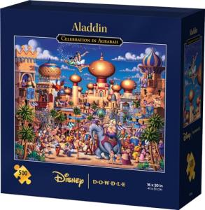 Disney Aladdin Agrabah 500-Piece Jigsaw Puzzle
