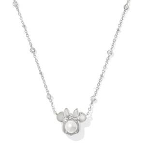 Minnie Mouse Silver-Plated Pendant Necklace by Kendra Scott