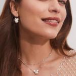 Minnie Mouse Silver-Plated Pendant Necklace by Kendra Scott