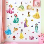 Princess Castle Wall Decals for Kids' Rooms