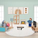 Disney Princess Wooden Dollhouse Furniture Set